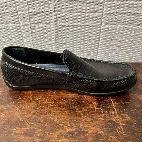 Tommy Bahama Nassau Venetian Black Leather Driving Loafers Size 8D - Picture 5 of 12